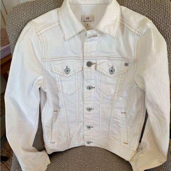 AG Denim Cropped Jacket XS - Picture 2 of 6